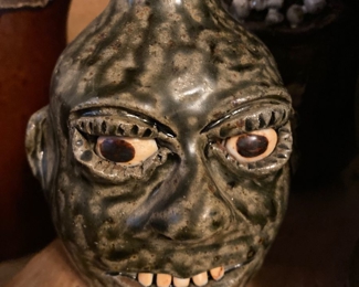 1995 Cleater and Billie Meaders Face Jug