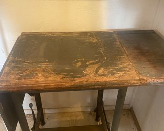 Vintage Typewriter Table