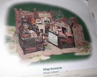 Large Dept.56 Village Collection - Village Junkyard

