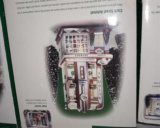 Large Dept.56 Village Collection - Clark Street Automat

