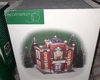 Large Dept.56 Village Collection - Precinct 25 Police Station
