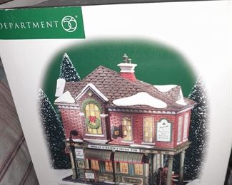 Large Dept.56 Village Collection - Precinct 25 Police Station
