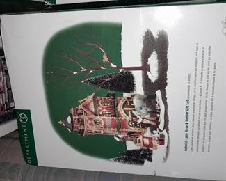 Large Dept.56 Village Collection - Precinct 25 Police Station
