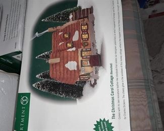Large Dept.56 Village Collection - The Christmas Carol Cottage (Revisited)
