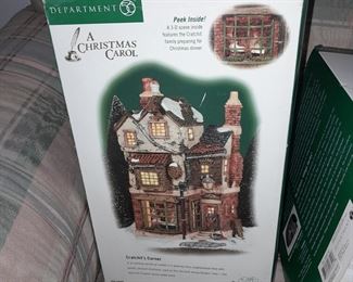 Large Dept.56 Village Collection - Cratchit's Corner
