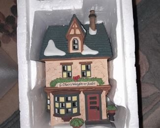 Large Dept.56 Village Collection - G. Choir's Weights & Scales
