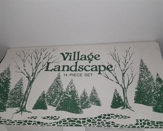 Large Dept.56 Village Collection - Village Landscape
