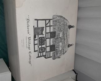 Large Dept.56 Village Collection - Dickens' Village Cottage
