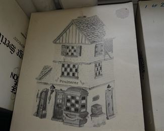 Large Dept.56 Village Collection - Poulterer
