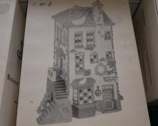 Large Dept.56 Village Collection - Doctor Watt Surgery
