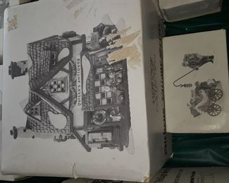 Large Dept.56 Village Collection - Quilly's Antiques
