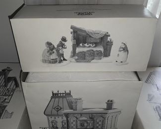 Large Dept.56 Village Collection - Christmas Pudding
