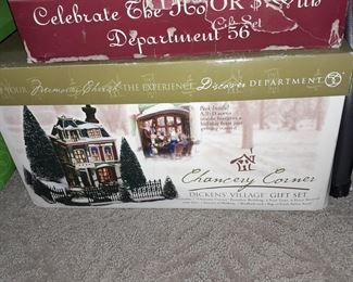 Large Dept.56 Village Collection - Chancey Corner
