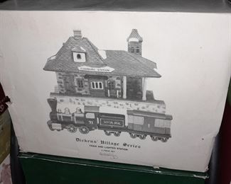 Large Dept.56 Village Collection - Chadbury Station
