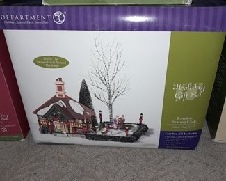 Large Dept.56 Village Collection - London Skating Club
