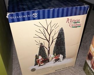 Large Dept.56 Village Collection - Victorian Father Christmas
