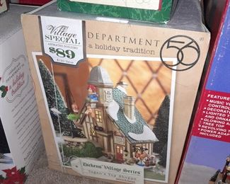 Large Dept.56 Village Collection - Tegan's Toy Shoppe
