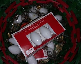 Large Dept.56 Village Collection Light Bulbs
