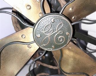 Antique GE Cast Iron Fan
