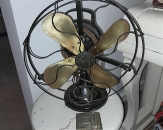 Antique GE Cast Iron Fan
