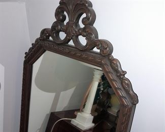Carved Mirror
