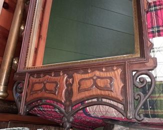 Carved Mirror
