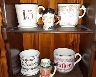 Shaving & Toby Head Mugs
