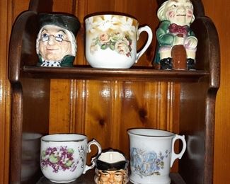 Shaving & Toby Head Mugs
