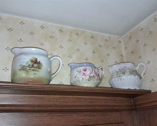 Antique Creamers/Pitchers
