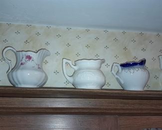 Antique Creamers/Pitchers
