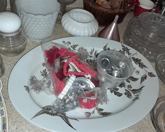 Assorted Kitchen Contents (Glassware, China, Crystal, Dishes, Etc.)
