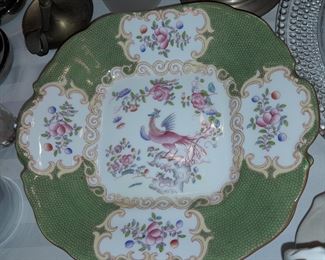 Antique Minton Bird Plate (2 Available)

