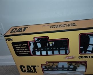 CAT Construction Express Train Set In Box
