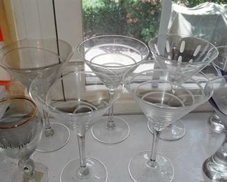 Martini Glasses
