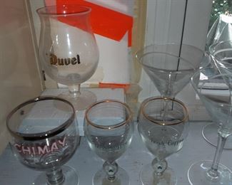 Beer Advertising Glasses
