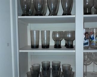 Vintage Smokey Glasses
