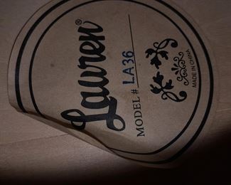 Lauren Acoustic Guitar W/ Case
