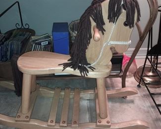 Wooden Rocking Chair
