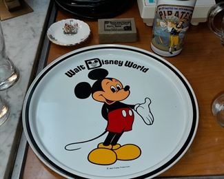 Vintage Walt Disney World Tin Tray
