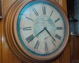 Wooden Wall Mounted Clock
