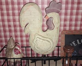 Rooster Figurines
