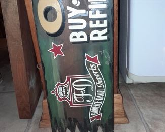 Antique Oak, Etc. Furniture Handpainted Business Sign
