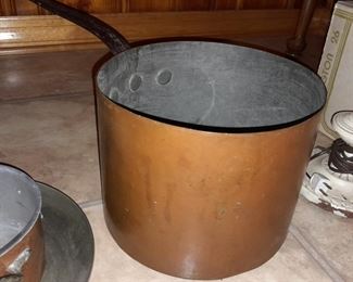 Oversized Copper Pot
