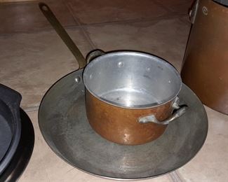 Oversized Copper Pot
