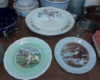 Assorted Kitchen Contents (Glassware, China, Crystal, Dishes, Etc.)
