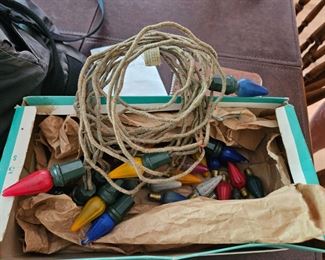 Very old Christmas lights