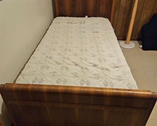 1940's twin waterfall bed