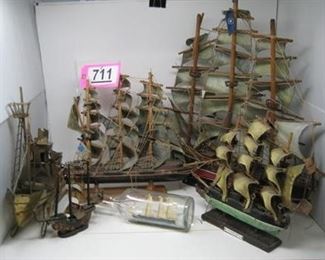 Lot - 711
lot- assorted model ships
SKU# : 477176