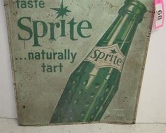 Lot - 68
vintage tin Sprite sign
SKU# : 476533