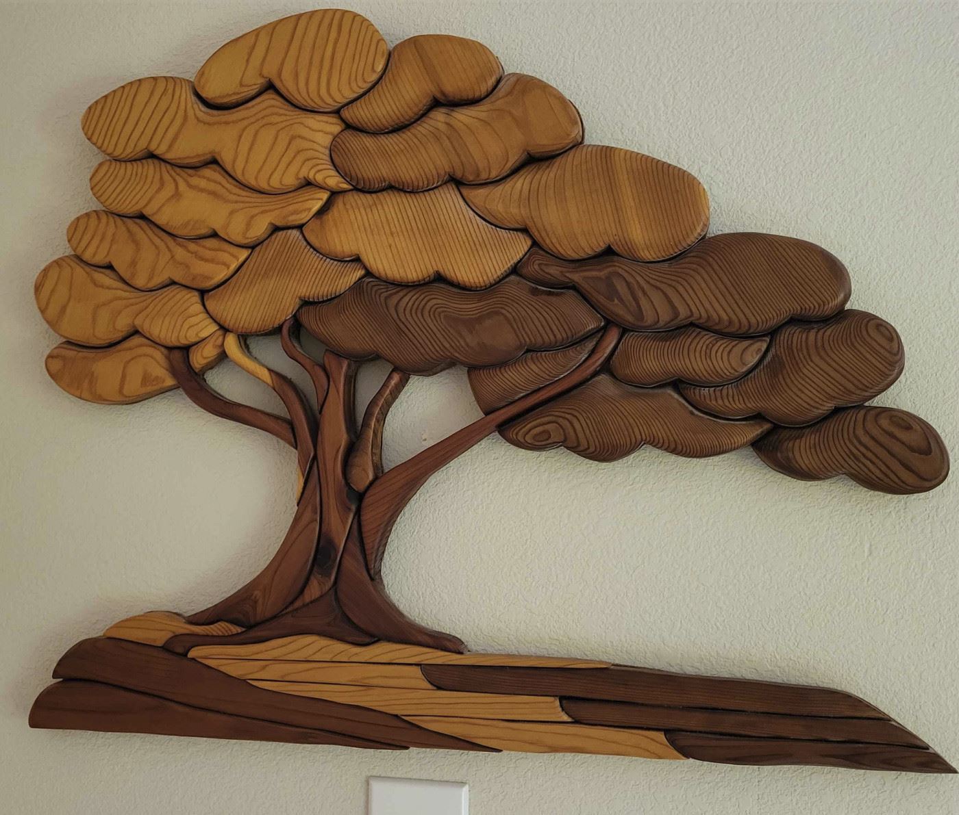 Wood Puzzle Piece Tree